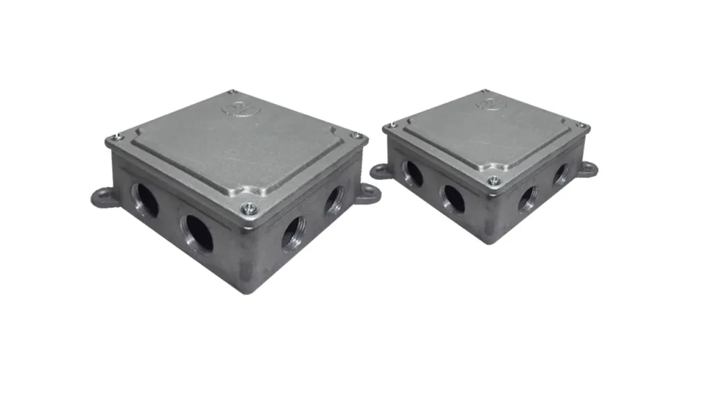 جعبه تقسیم چدنی 10 در 10